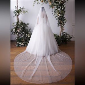 White Wedding Veil